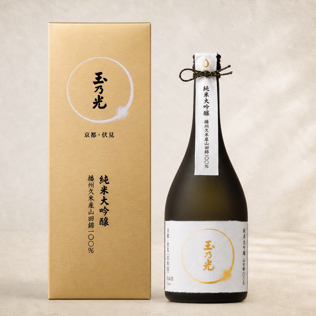 玉乃光纯米大吟酿播州久米产山田锦 100%